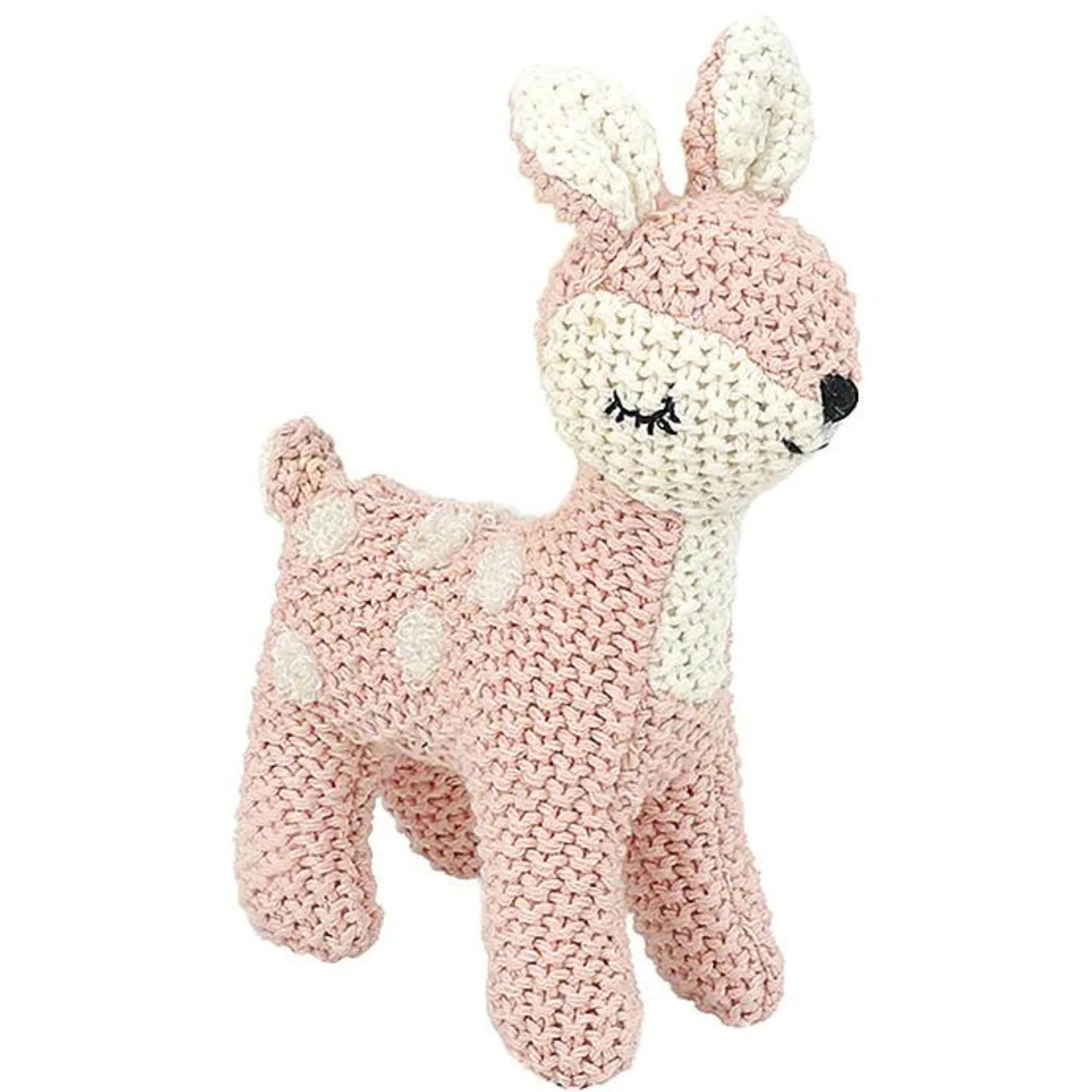 Freija Deer Knit Fawn Toy | SpearmintLOVE