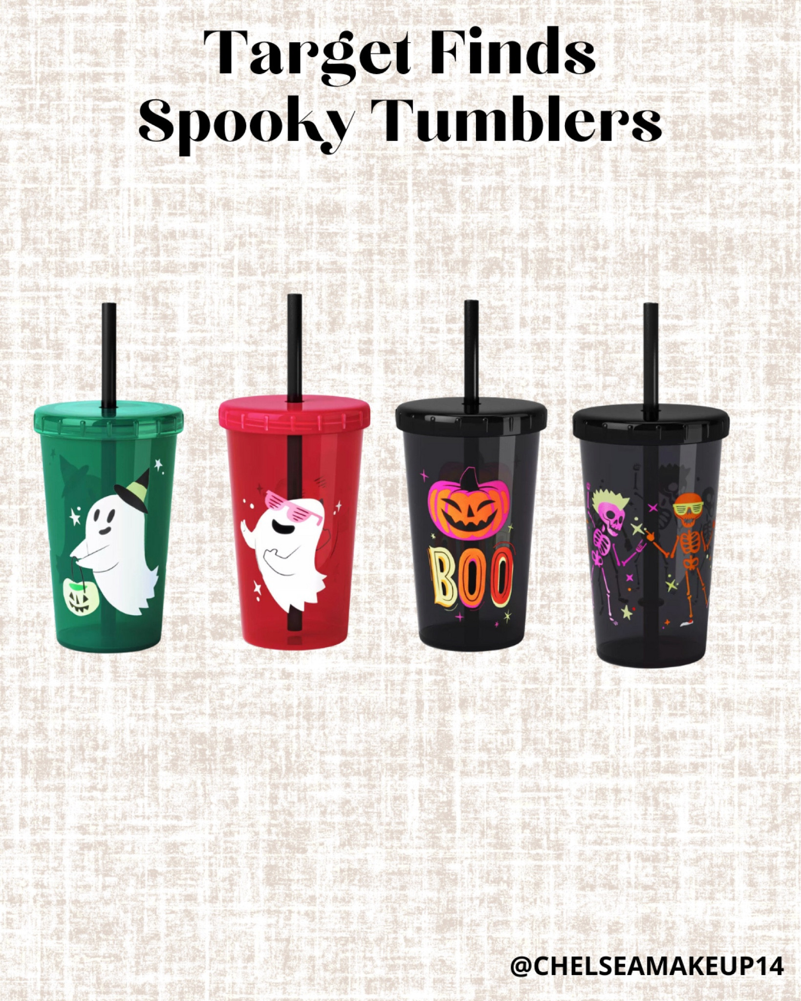 Target Find // Spooky tumblers // How fun would these be as a Halloween party favor or added to a boo basket? 

#LTKSeasonal #LTKHome