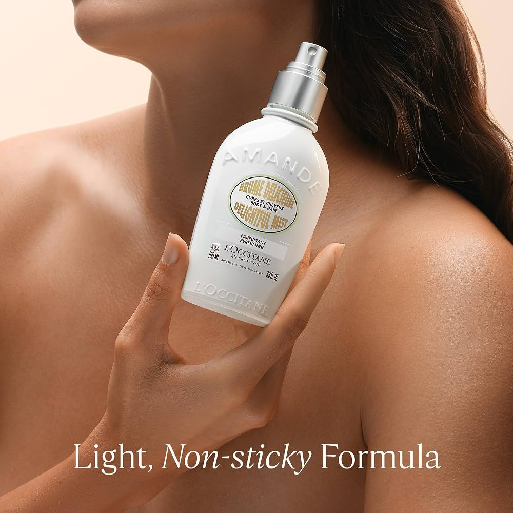 L'OCCITANE Almond Hair & Body Mist, Lightweight Hydrating Fragrance Spray | Amazon (US)