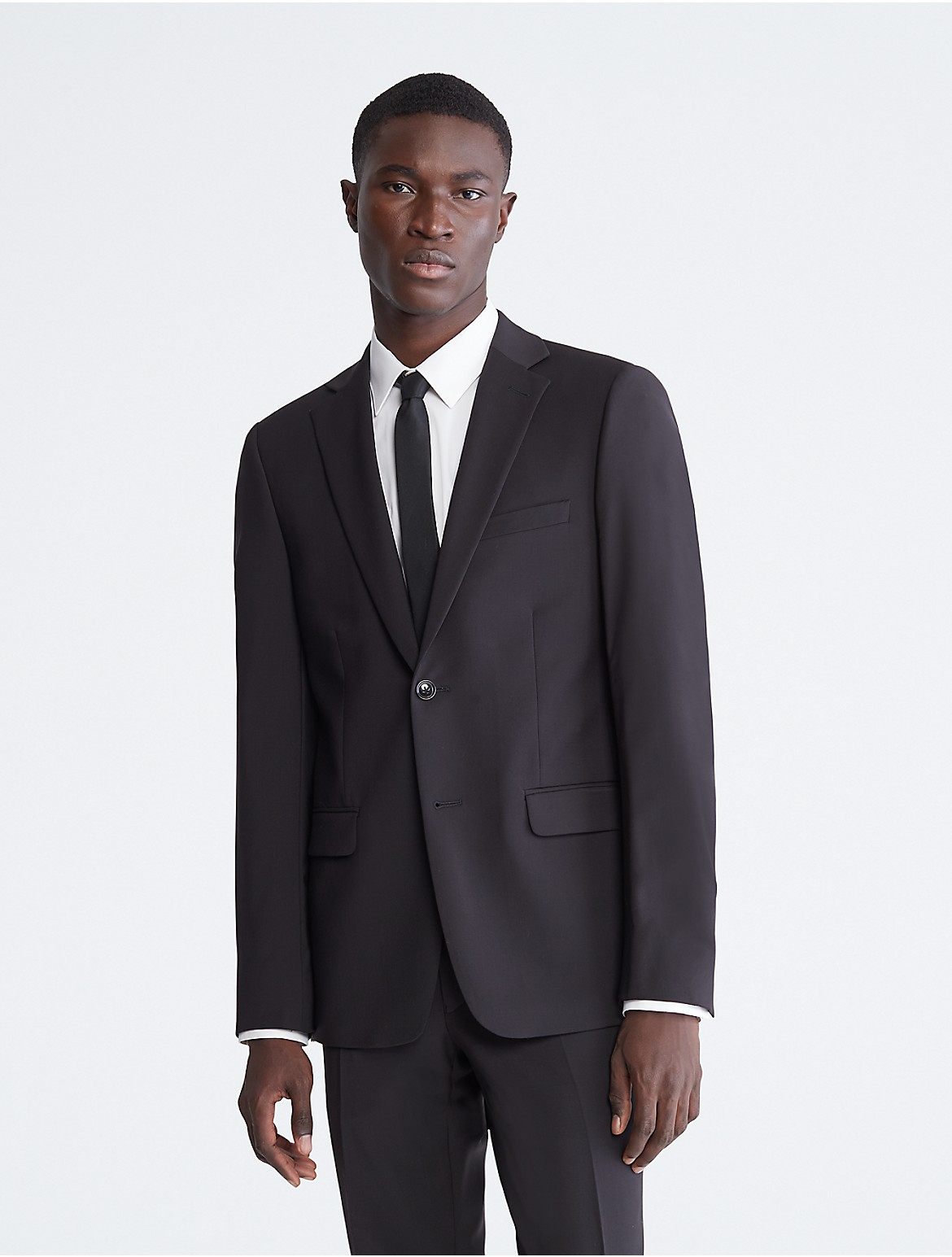 Calvin Klein Men's Skinny Fit Black Suit Jacket - Black - 36 S | Calvin Klein (US)
