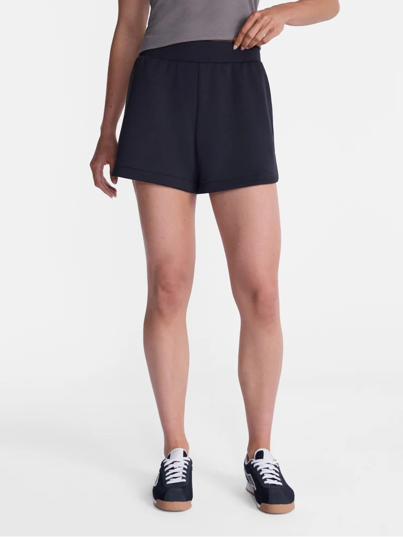 Avia Women's Scubaknit Shorts, 5" Inseam, Sizes XS-XXXL | Walmart (US)