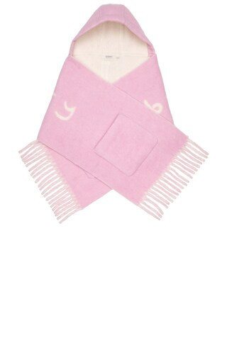 Burberry Hooded Pocket Scarf in Pink | FWRD 