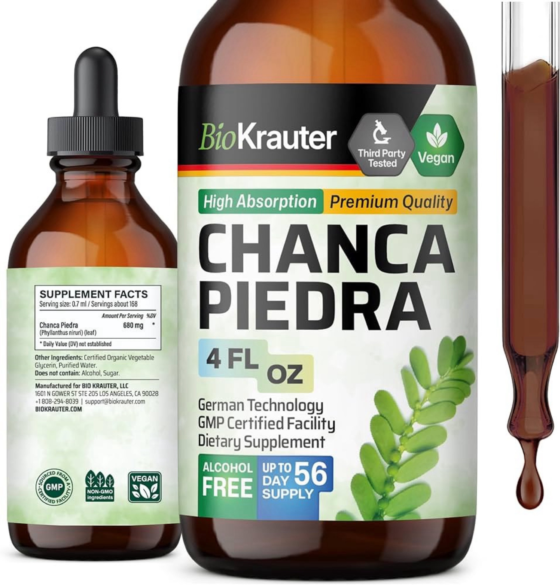 Chanca Piedra Tincture - Natural Kidney Health Support Liquid - Organic Chanca Piedra Stone Breaker & Gallbladder Cleanse Formula - Vegan, Alcohol & Sugar Free Drops - 4 oz


#LTKU #LTKbeauty #LTKActive