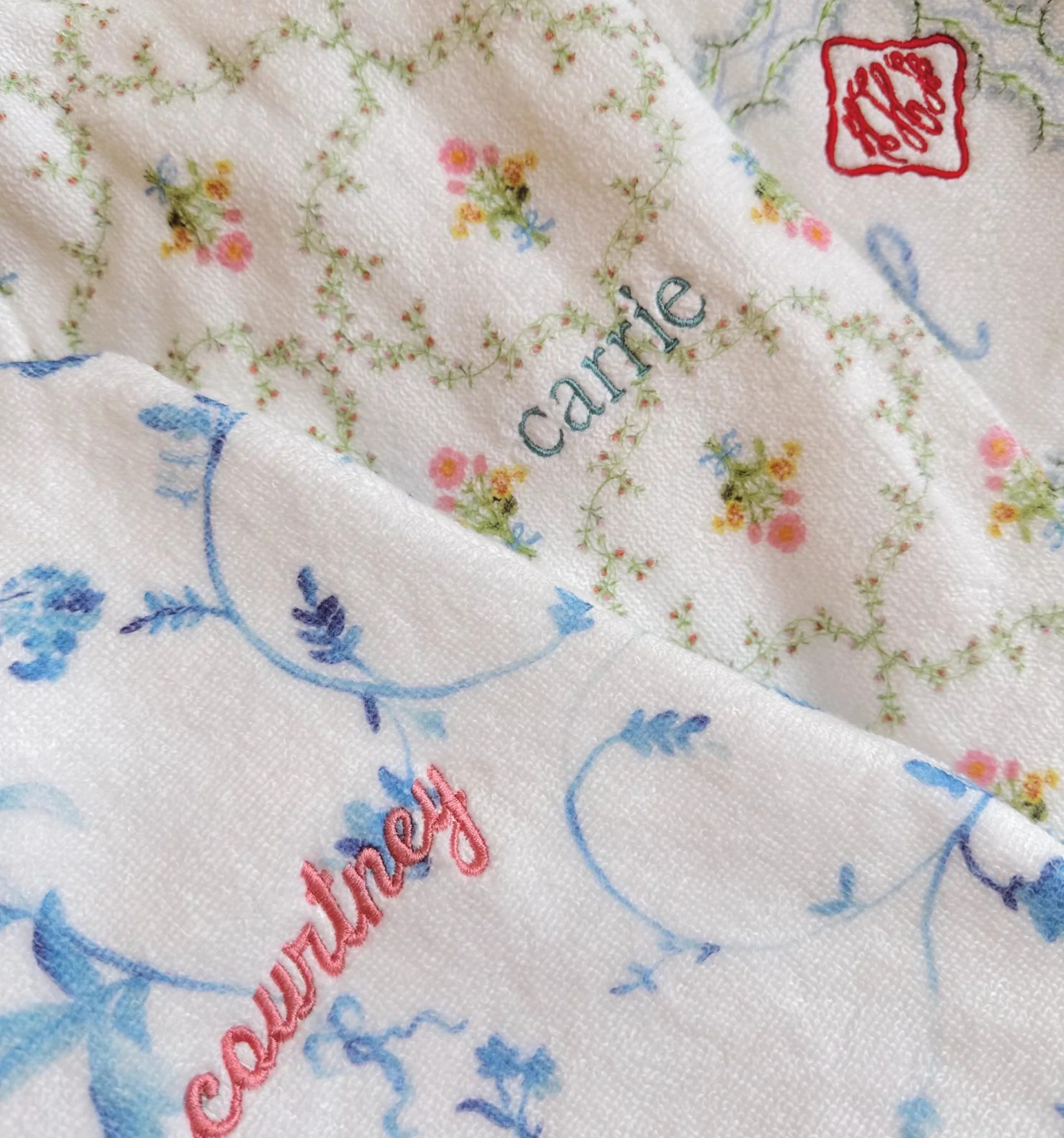 The Hotel Robe - Pastel Trellis | Hill House Home US