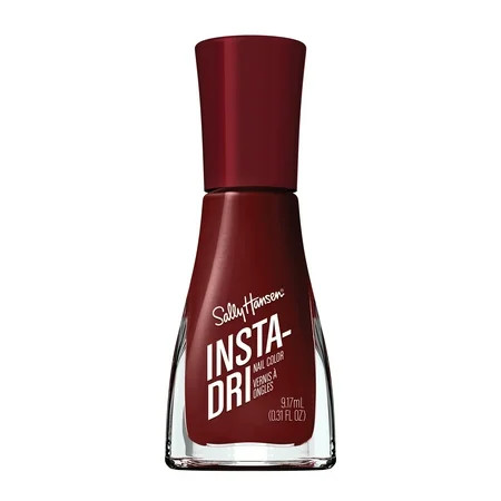 Sally Hansen Insta-Dri Nail Polish, Quick-Drying, Long-Lasting Shine, Pomp & Plum 0.31 fl oz | Walmart (US)