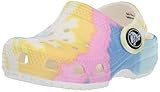 Crocs Kids' Classic Tie Dye Clog | Slip On Shoes for Boys and Girls , Pastel, 4 US Toddler | Amazon (US)