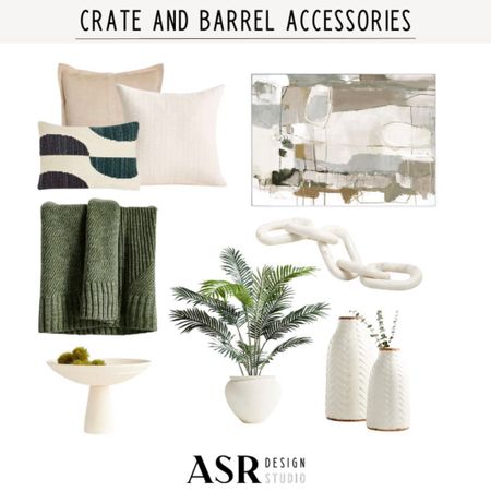 Check out some of our favorite accessories from Crate & Barrel! #pillows #decor #throw #throwblanket #blanket #vase #candleholder #art #accessories

#LTKstyletip #LTKfamily #LTKhome