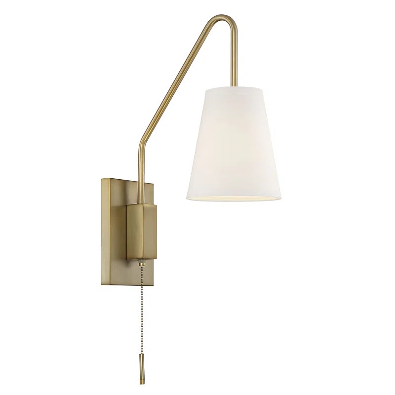 Bailee 1 - Light Dimmable Armed Sconce | Wayfair North America