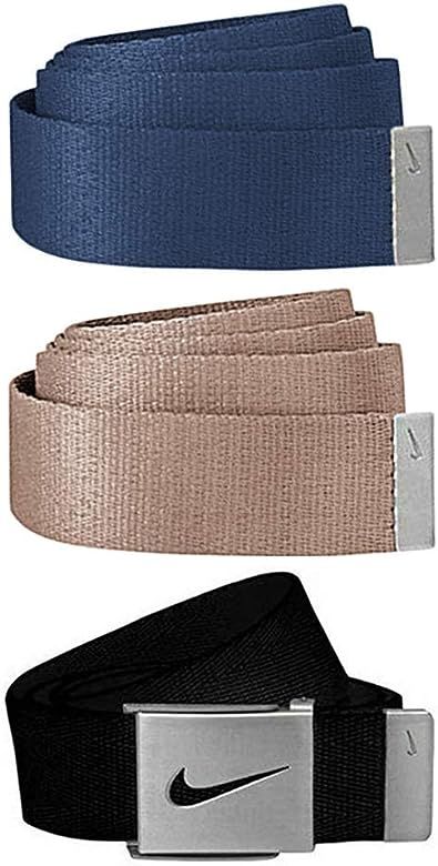 Nike Golf Men's 3-in-1 Web Belts, One Size Fits Most | Amazon (US)