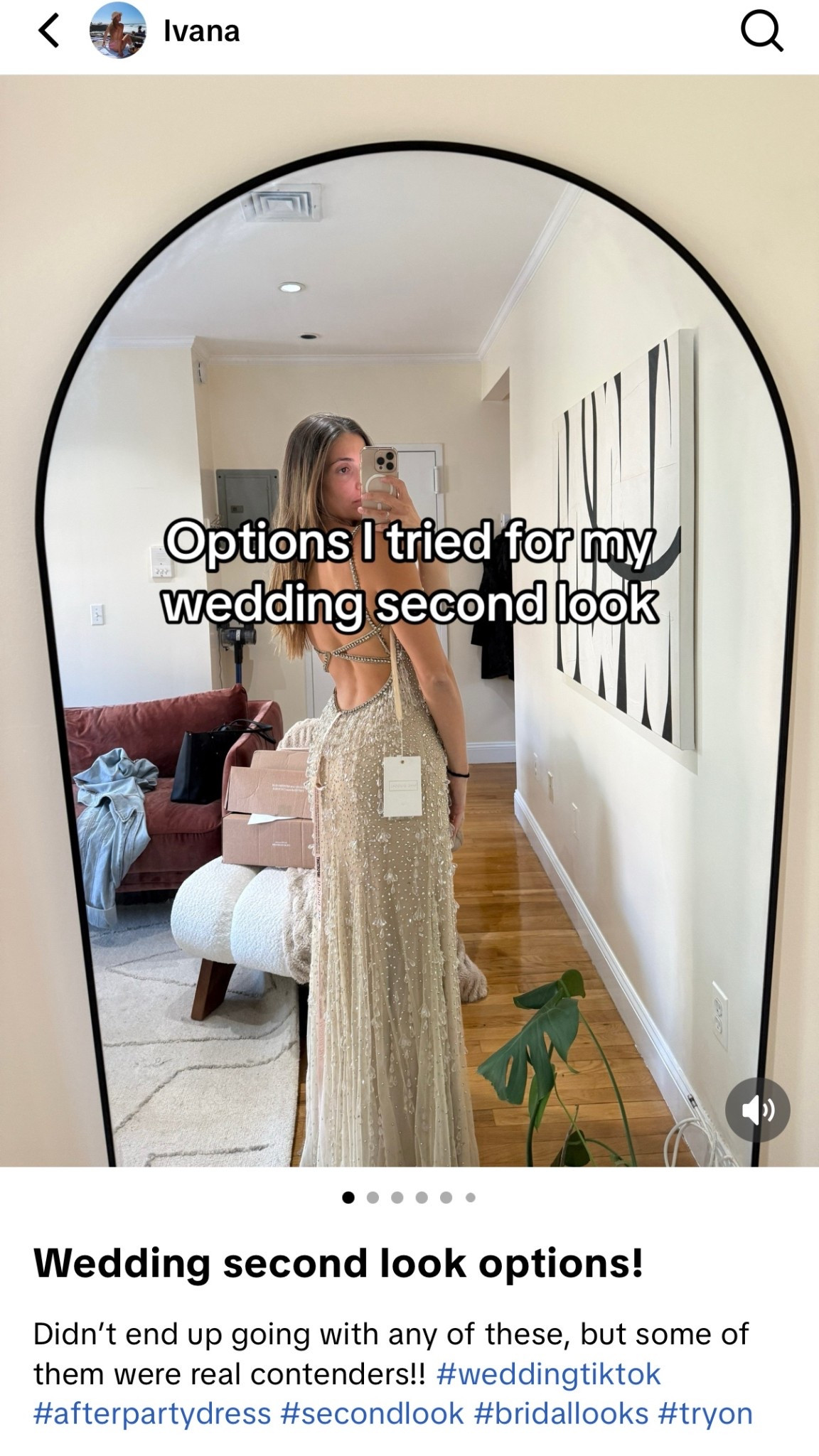 Second look dresses I tried! 

#LTKStyleTip #LTKWedding