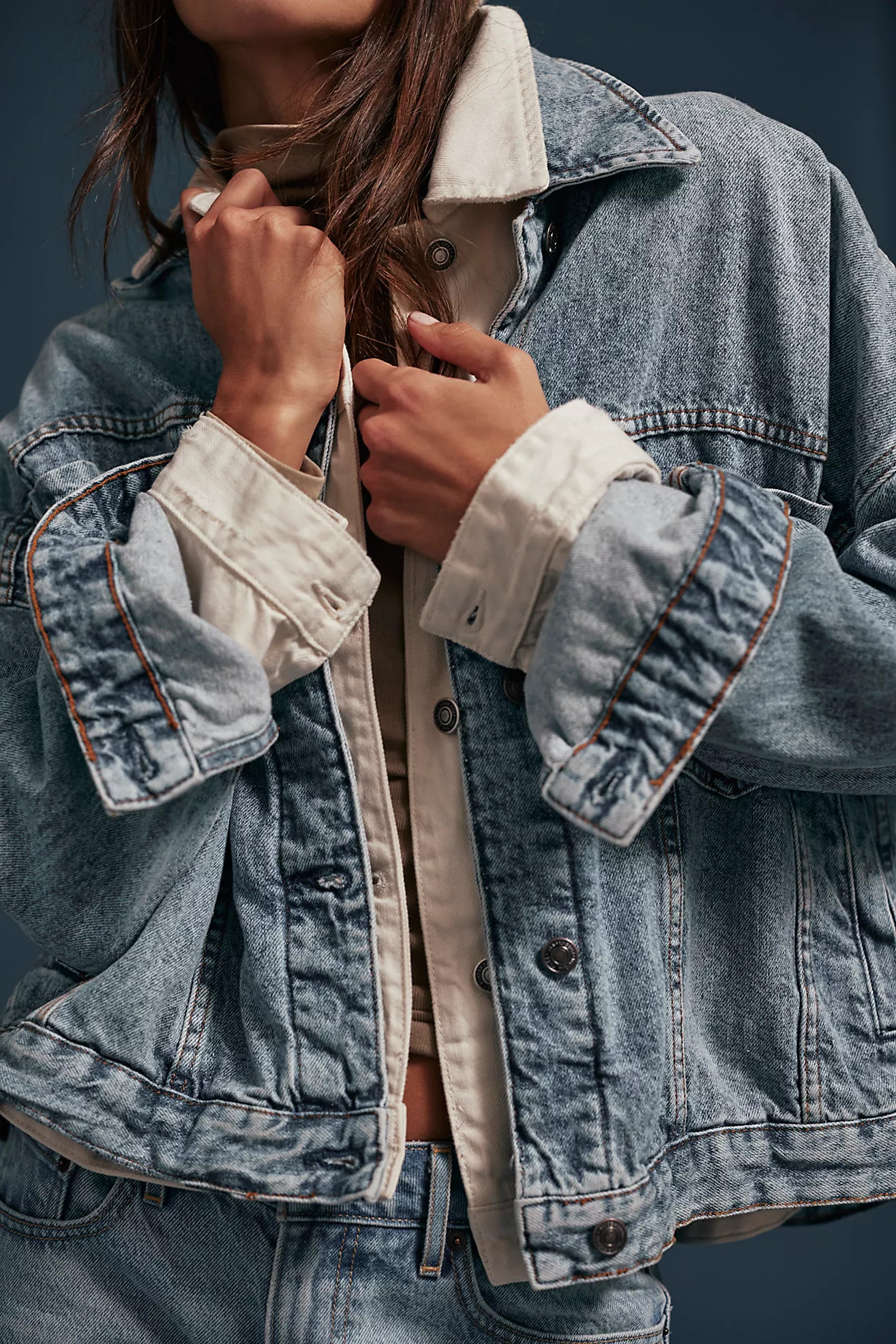 We The Free Opal Swing Denim Jacket | Free People (Global - UK&FR Excluded)