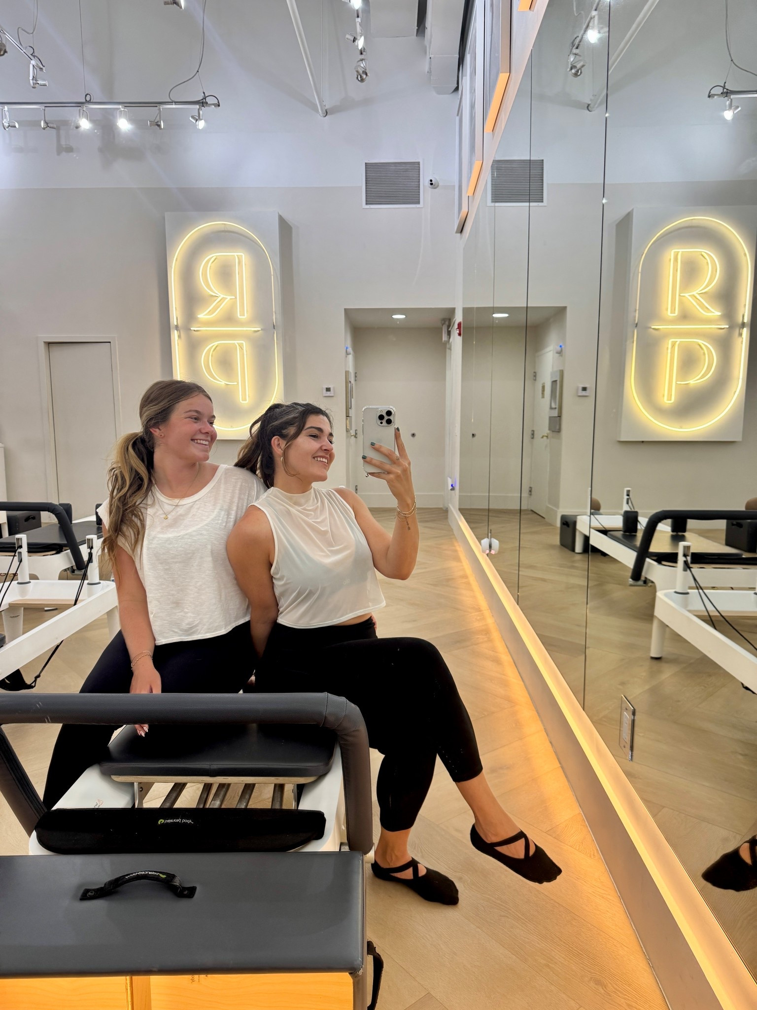 sister sister — trying a new pilates studio in ft lauderdale 

gaiam pilates socks, lululemon fast and free pant, alo splendor triangle bra, mesh keyhole tank 

#LTKStyleTip #LTKActive #LTKFindsUnder50