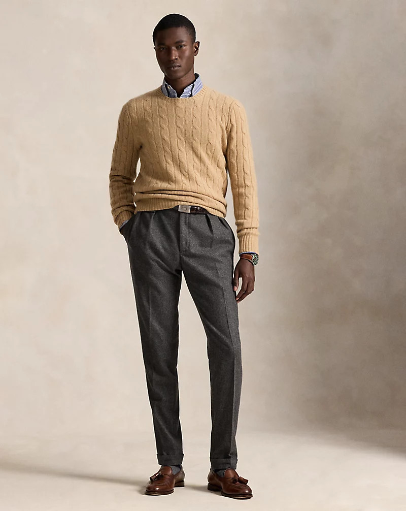 The Iconic Cable-Knit Cashmere Jumper | Ralph Lauren (UK)