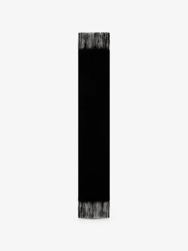silk-blend velvet scarf with leopard motif | Farfetch Global