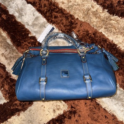 Dooney and Bourke florentine large (Denim colored) satchel Brand New w/ tags | eBay US
