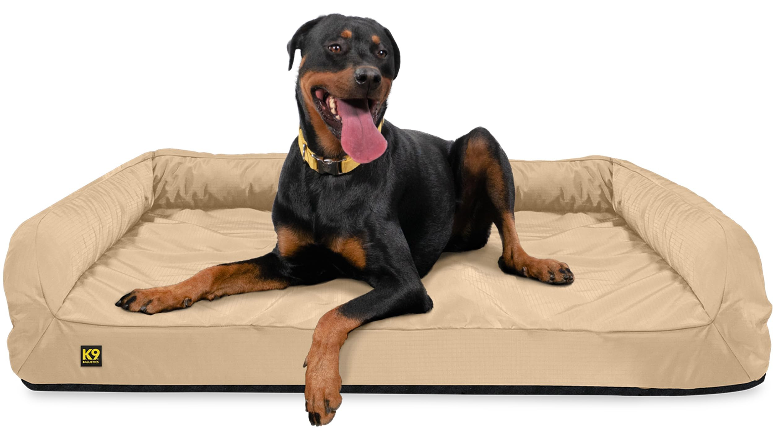 K9 Ballistics Tough Orthopedic X-Large Bolster Dog Bed - Washable, Durable and Water Resistant Do... | Amazon (US)