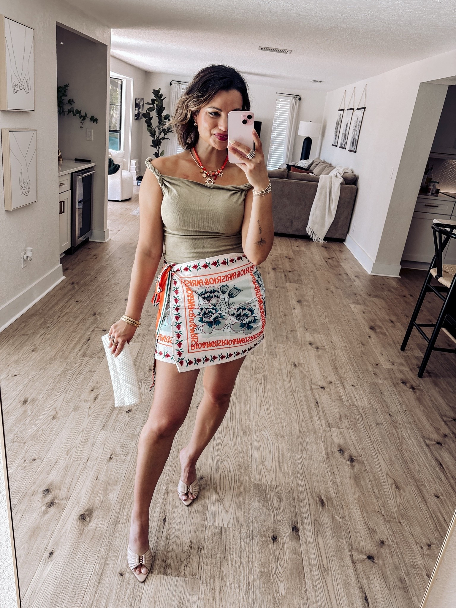 Date night look from Amazon 🤍
Off shoulder top, printed skirt + neutral heels — affordable, flattering, and easy to style for summer nights!

#LTKootd #LTKgrwm #LTKSeasonal