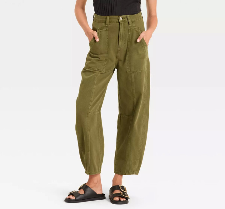 Universal Thread Women's High-Rise Utility Barrel Jeans | Target