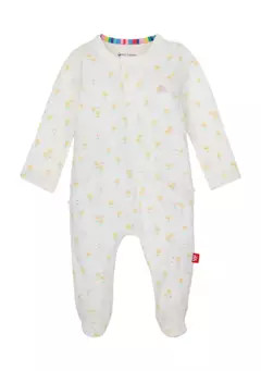 Magnetic Me Baby Girls Evangeline Printed Footie Pajamas | Belk