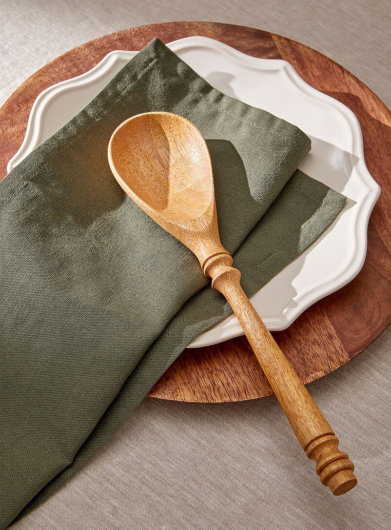 Mango-wood serving spoon
        
        

		
        

        
    
        
    
	    
		    ... | Simons