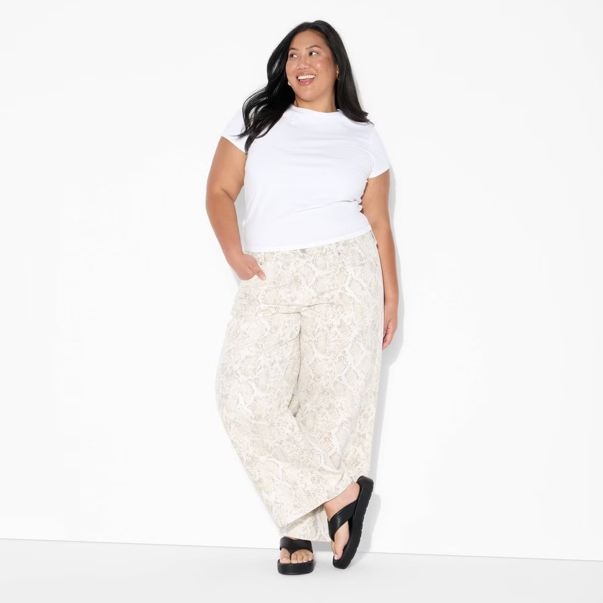 Women's Low-Rise Baggy Jeans - Wild Fable™ | Target