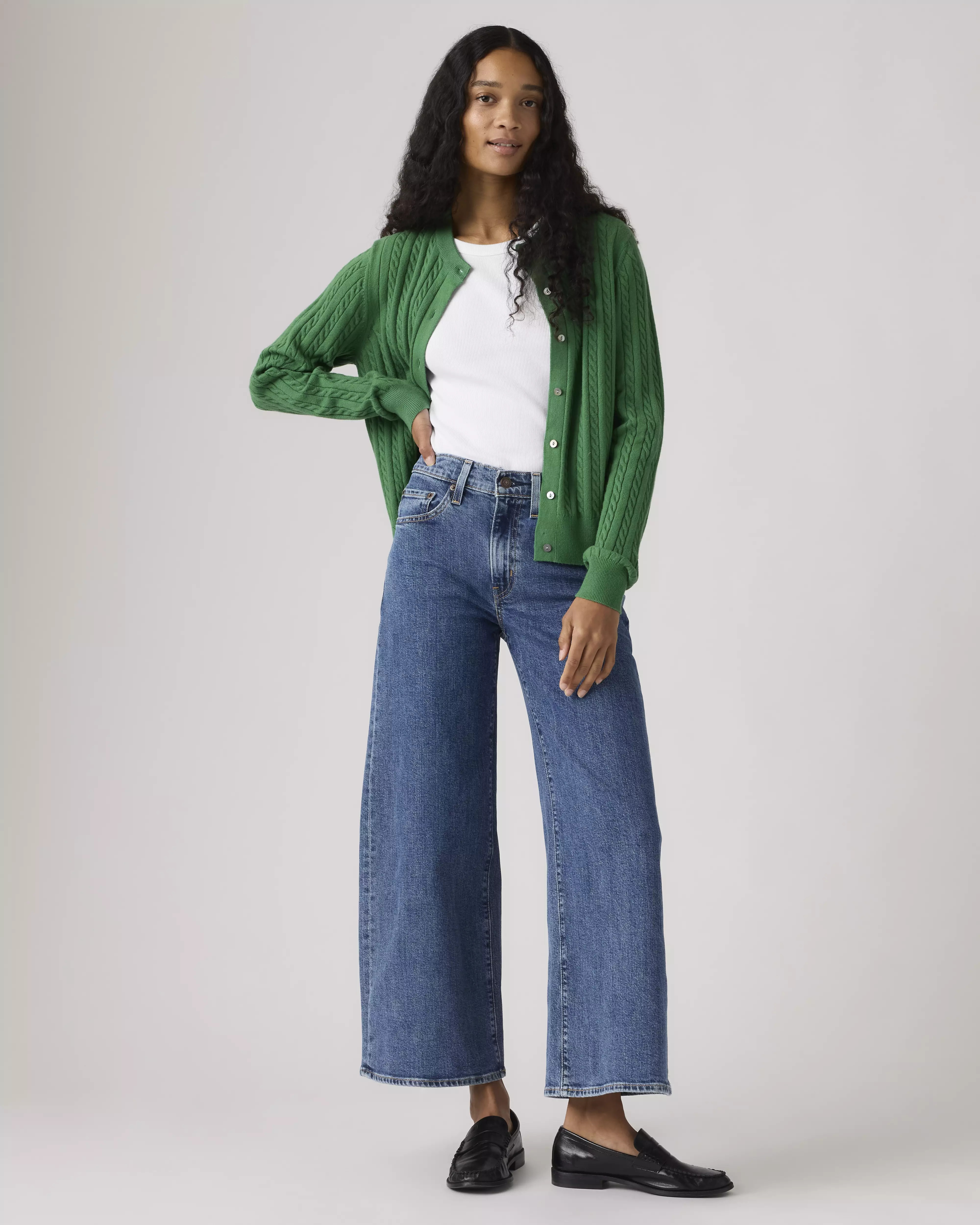 728 High-rise Wide-leg Ankle Women's Jeans | Levi's US