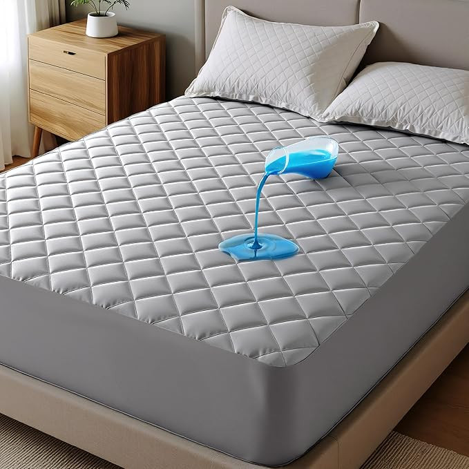 Bedsure King Mattress Protector, King Size Waterproof Mattress Pad with Deep Pocket up to 22 Inch... | Amazon (US)