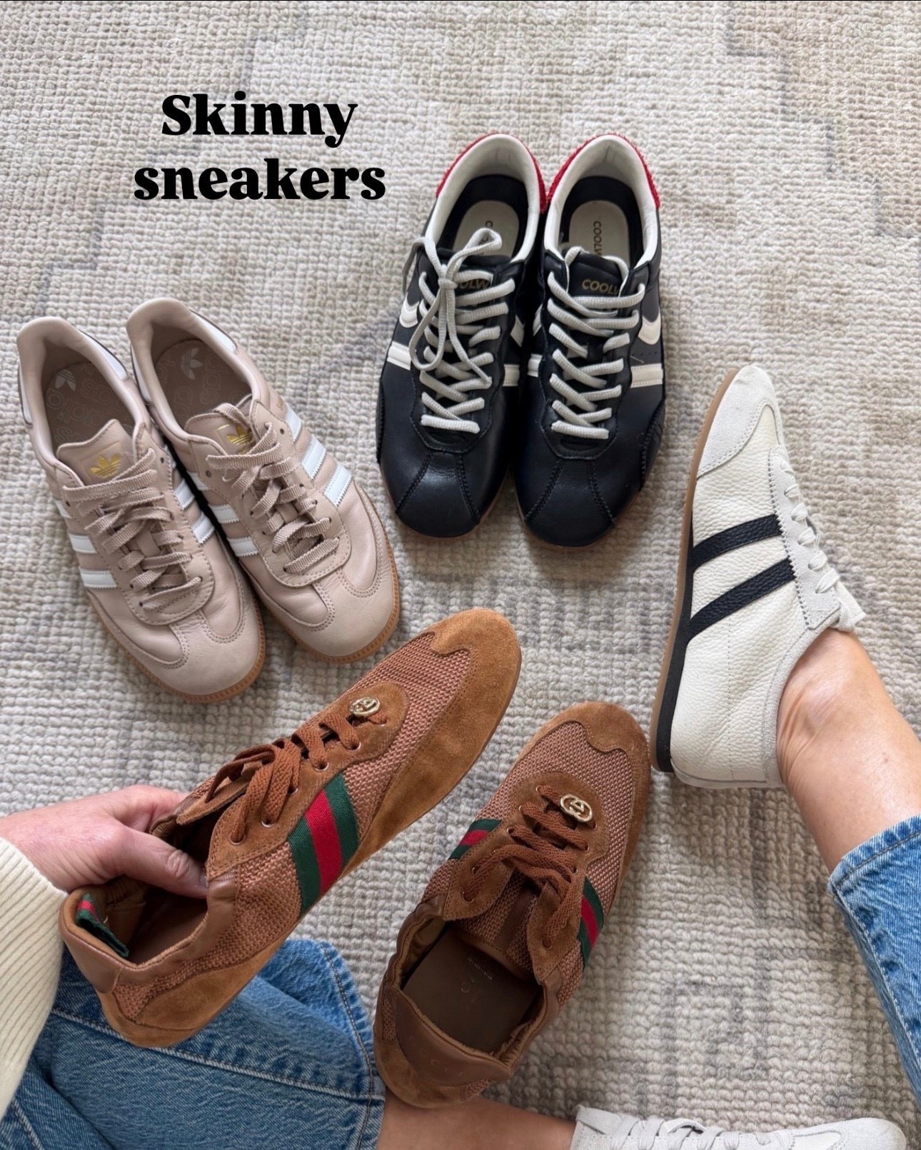 Skinny sneakers 🤍

#LTKOver40