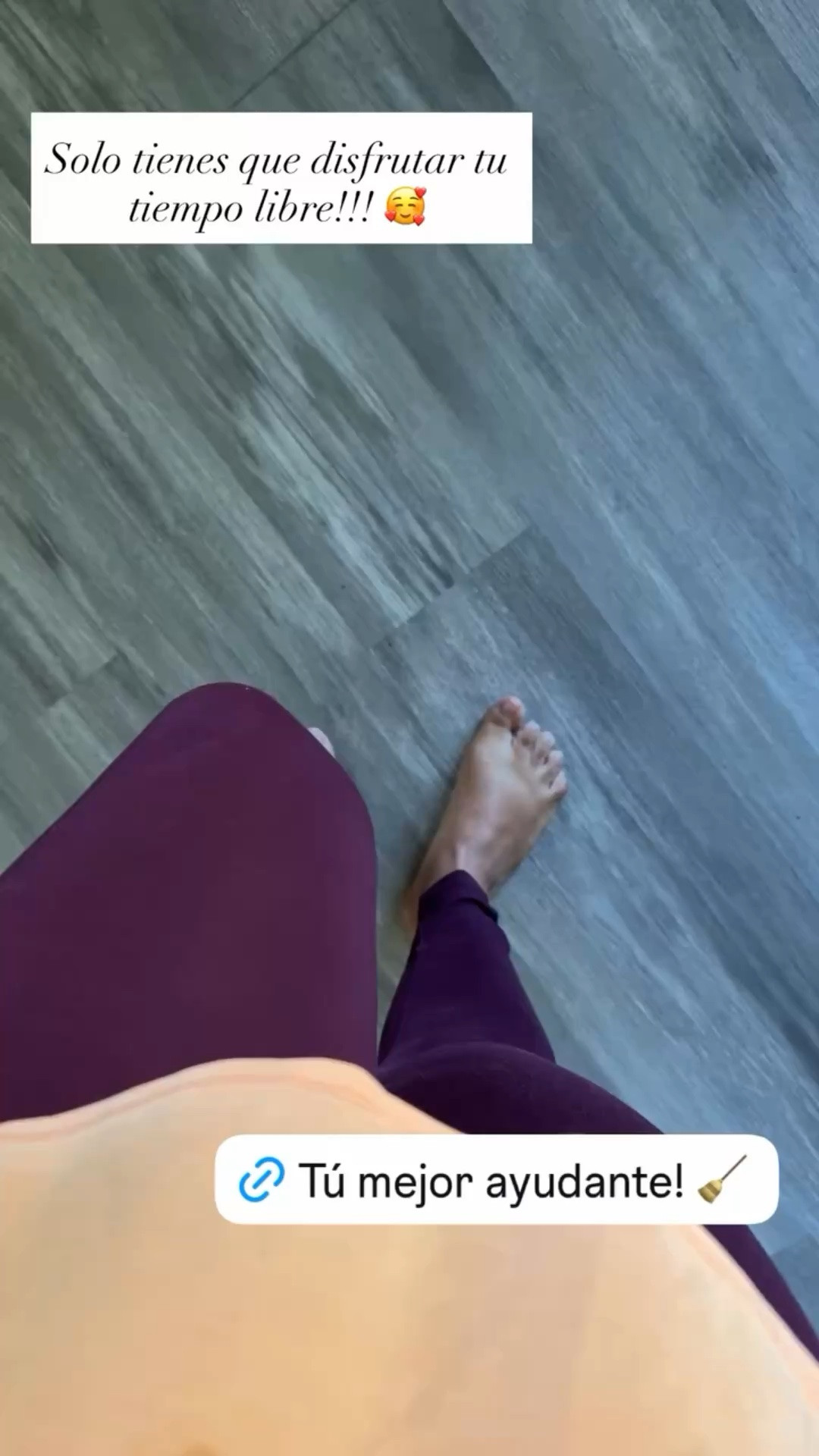 Solo tienes que disfrutar tu tiempo libre!!! 🥰