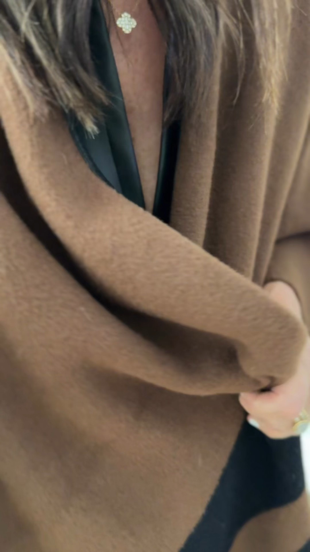 Under $60 so hurry before it’s gone! This classic wrap is so soft and the perfect solution to throw on over anything! Love the faux leather band trim that works well with this faux leather dress - so comfortable wearable for many occasions! Great for travel too! 

Wearing M in dress. 


@nordstromrack 

#LTKTravel #LTKFindsUnder50 #LTKWorkwear