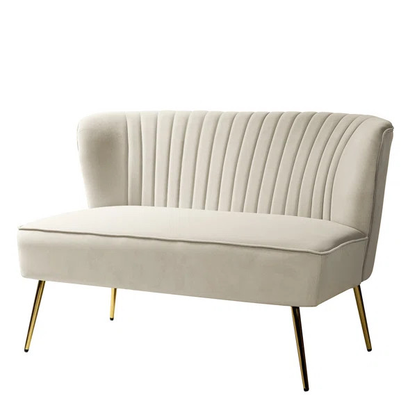Euclid 47'' Upholstered Loveseat | Wayfair North America