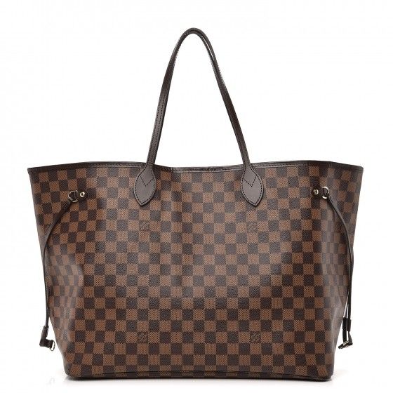 Louis Vuitton Neo Neverfull Damier Ebene (Without Pouch) GM Cerise Lining | StockX