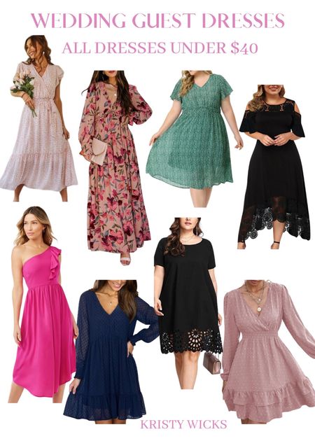 Wedding guest dresses! These are such cute dresses and all at a great value! Hard to believe they are all under $40!💃🏼

So pretty and easy to wear for so many events! 💗



#LTKunder50 #LTKunder100 #LTKwedding