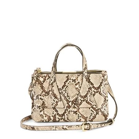 Scoop Faux Python Snake Top Handle Crossbody | Walmart (US)