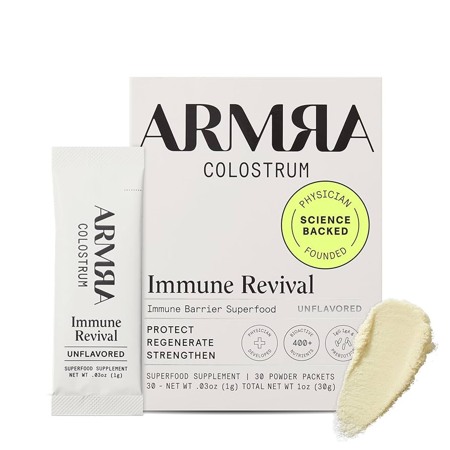 ARMRA Colostrum™ Powder | Unflavored | Gut Health & Bloating | Skin & Hair | Immunity | Keto, G... | Amazon (US)
