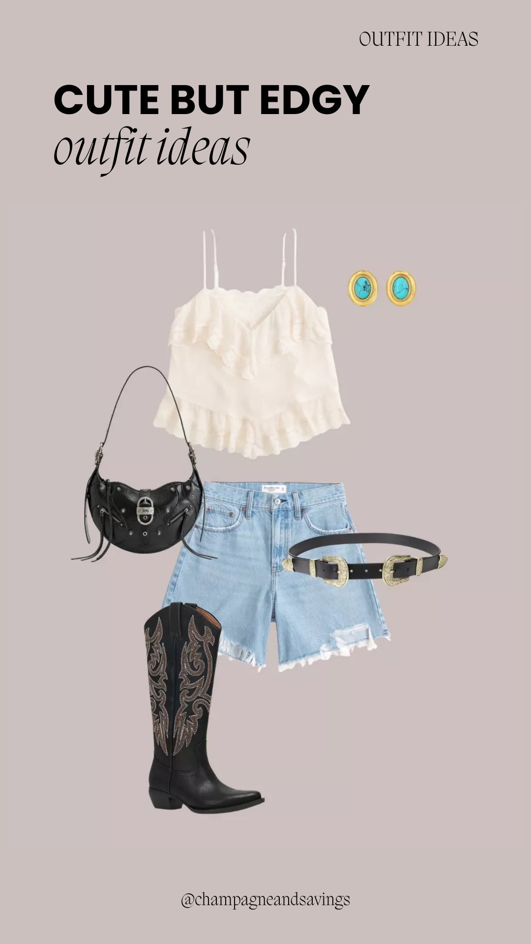 Cute but edgy outfit

#LTKootd #LTKFindsUnder100 #LTKFindsUnder50