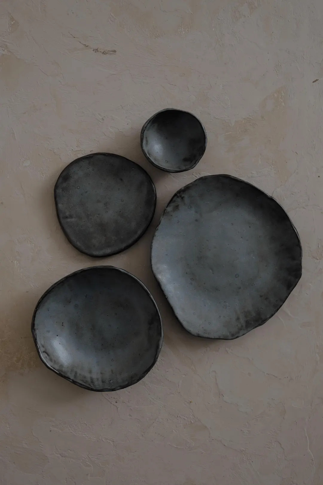 Handmade Organic Stoneware Custom Dinnerware Set Robins Egg– Rustic Minimal Ceramic Dish - Etsy | Etsy (US)