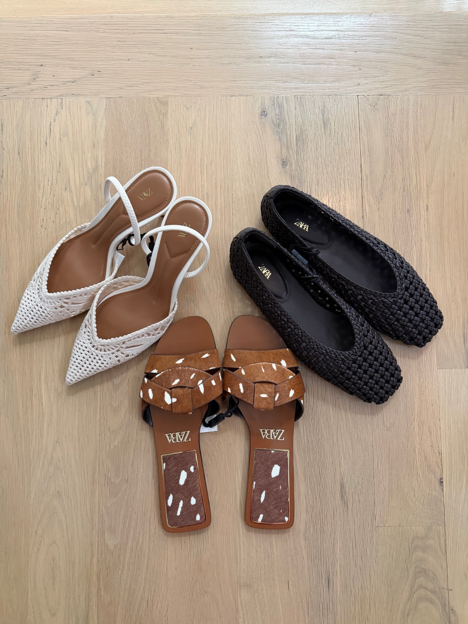 my current zara shoe rotation—these are the pairs i keep reaching for
comfortable, versatile, and actually elevate the whole look @Zara 

zara shoes, must have shoes, spring outfits, everyday style, minimal chic, capsule wardrobe


#LTKootd #LTKWorkwear #LTKOver40