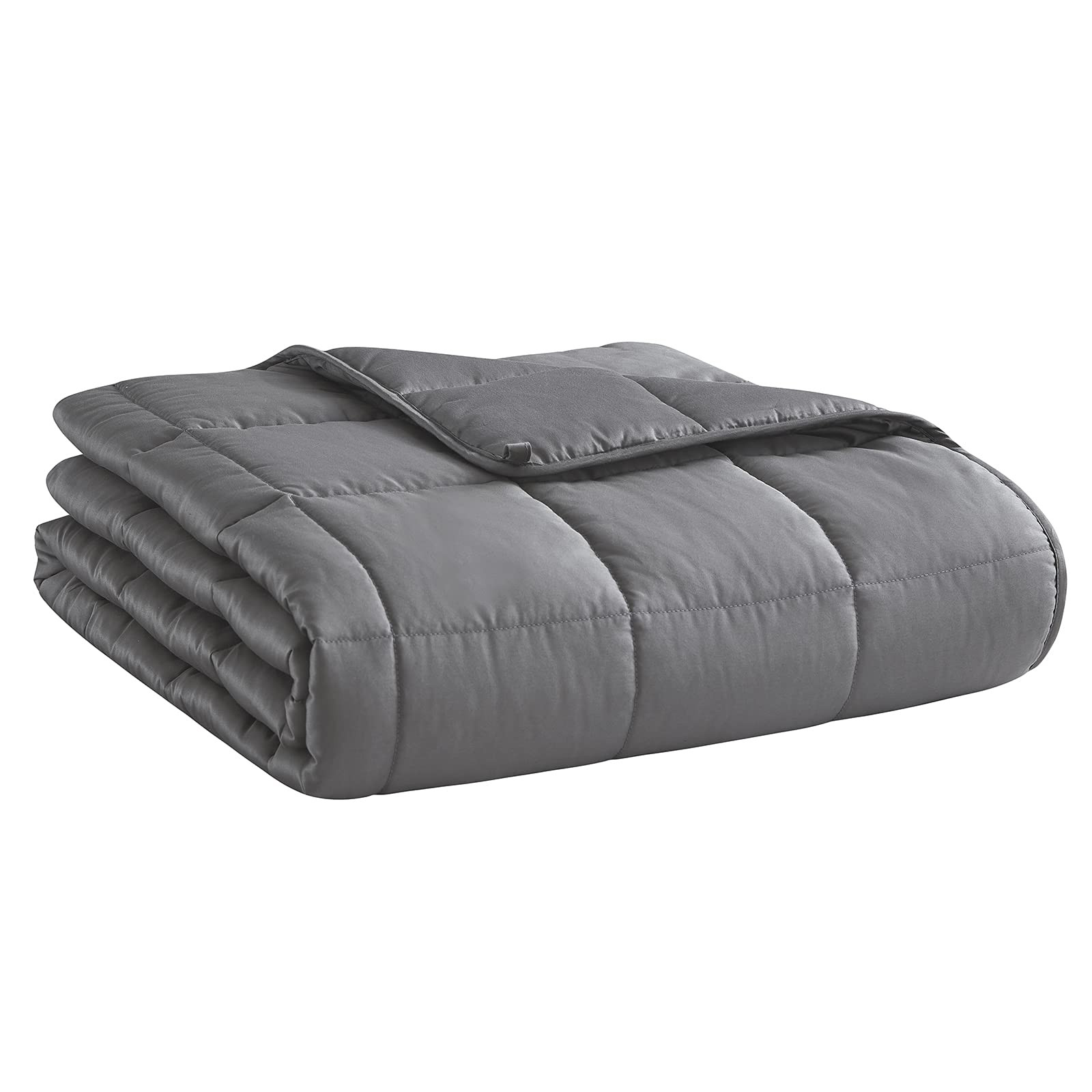 Weighted Blanket (Dark Grey,48"x72"-15lbs) Cooling Breathable Heavy Blanket Microfiber Material w... | Amazon (US)