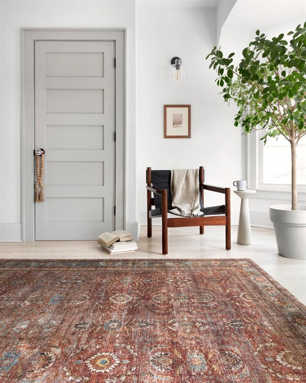 Layla Printed - LAY-01 Area Rug | Rugs Direct