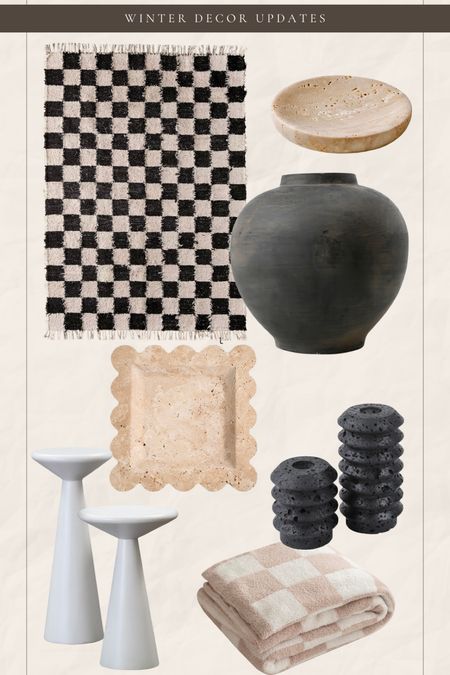 Pieces  purchased for our home this winterr

#LTKhome