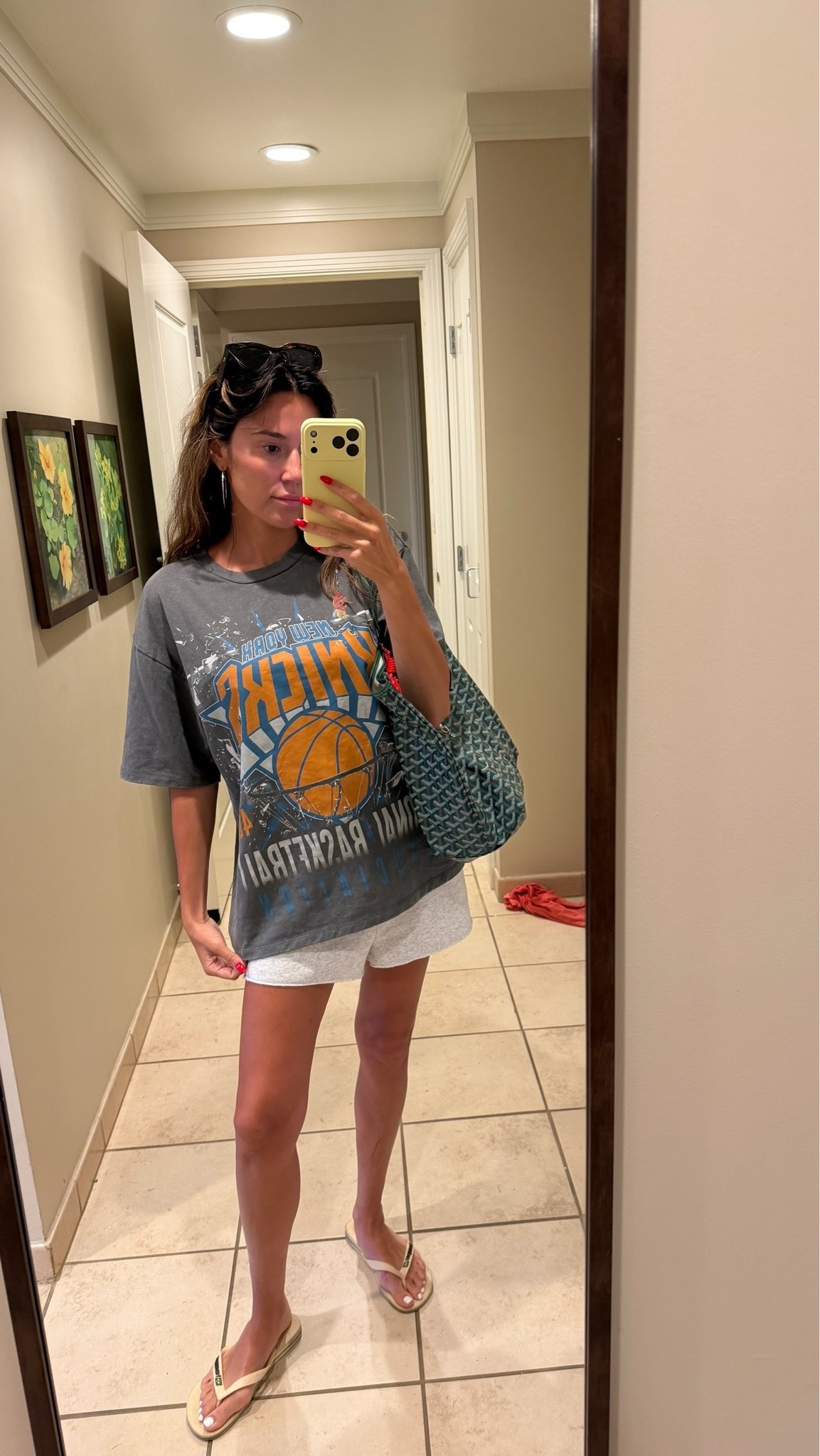 Vacation outfit ✨ oversized graphic tee under $15 and gray sweat shorts under $10!!

Summer outfit, comfy outfit, Walmart fashion, graphic shirt

#LTKootd #LTKSeasonal #LTKOver40