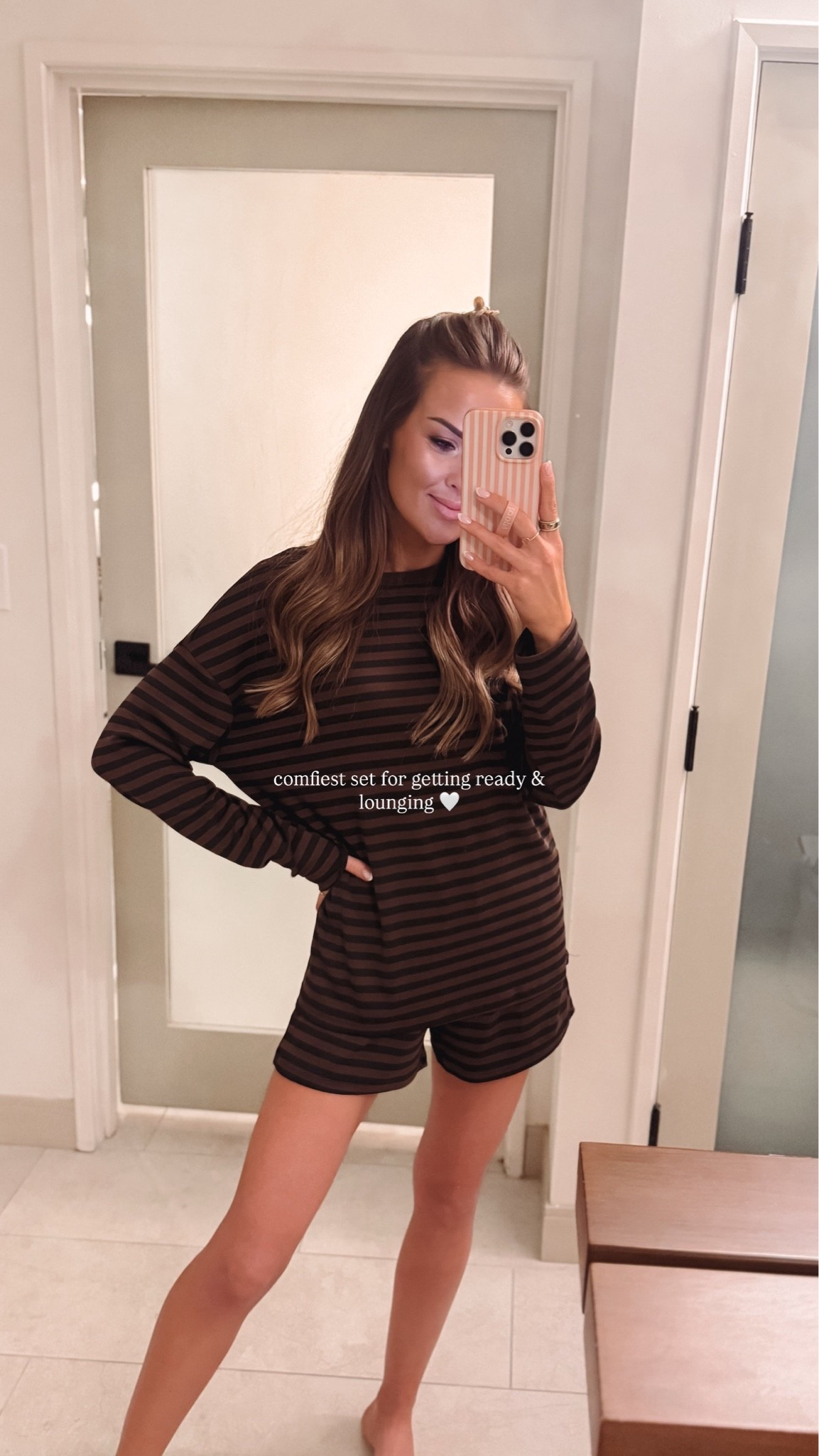 Love this set— already ordered in more colors 🤭

Seasonal fall outfit inspo matching set striped brown black beige neutral Amazon finds

#LTKmomlife #LTKootd #LTKSeasonal