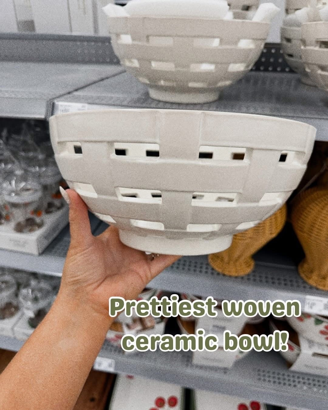 Woven ceramic bowls for fruit! How stinking cute is Walmart’s spring collections 

#LTKSwim #LTKmorningroutine #LTKHome