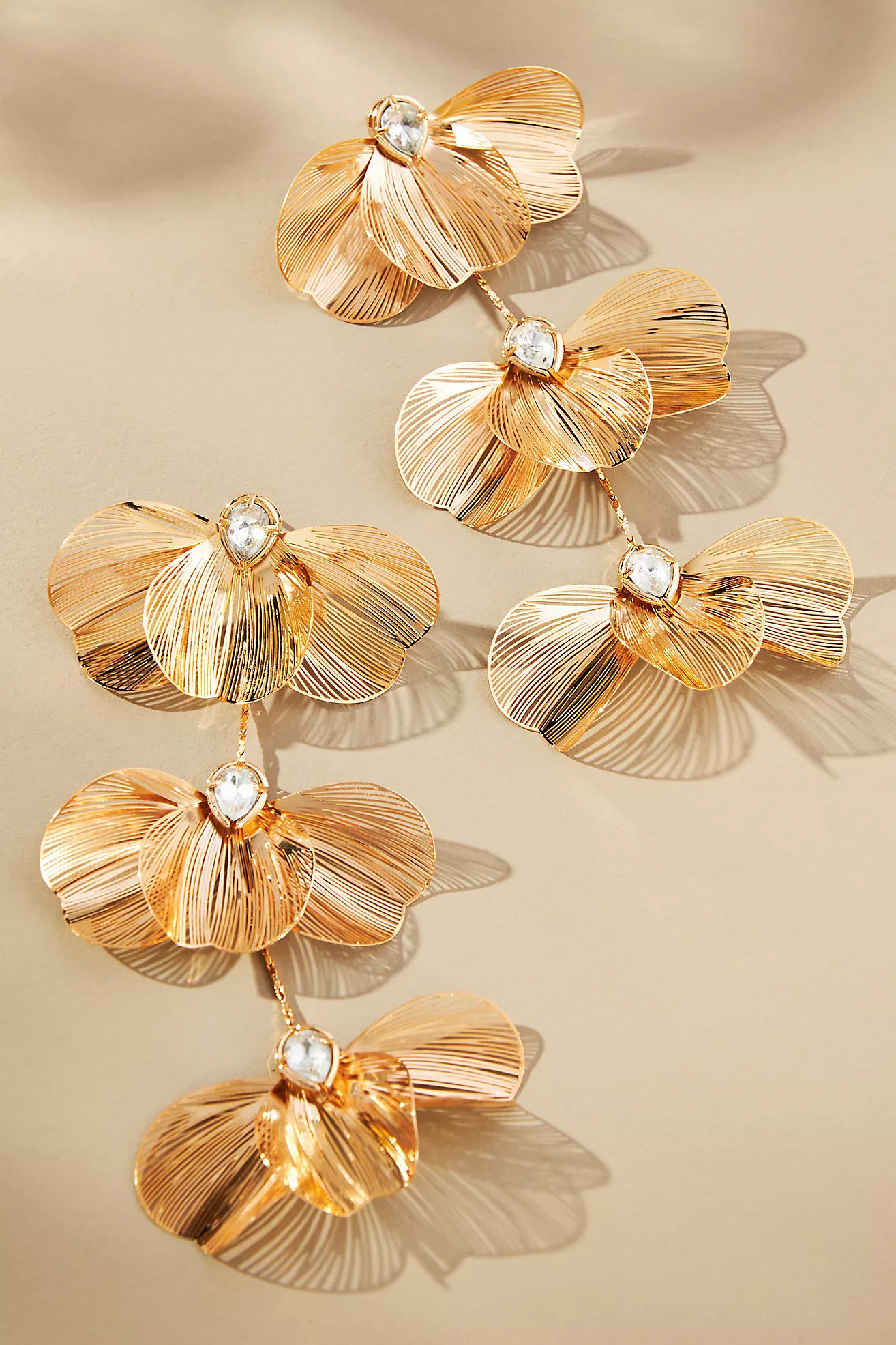 Wire Petals Drop Earrings | Anthropologie (US)