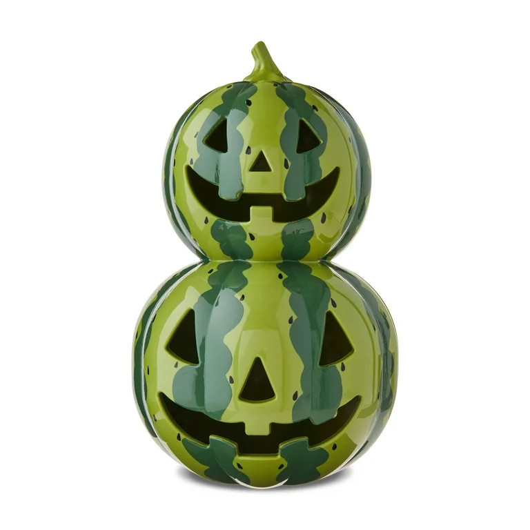 Watermelon Print Pumpkin Stack Decoration, Summer Frights by Way To Celebrate | Walmart (US)
