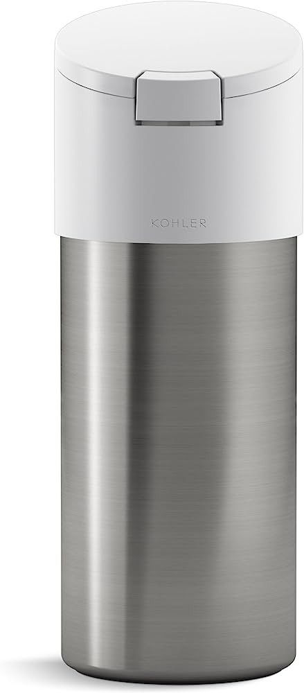 KOHLER Disinfecting Dispenser (Wipes not Included), Canister with Easy One Touch Lid, 4 x 4 x 10.... | Amazon (US)