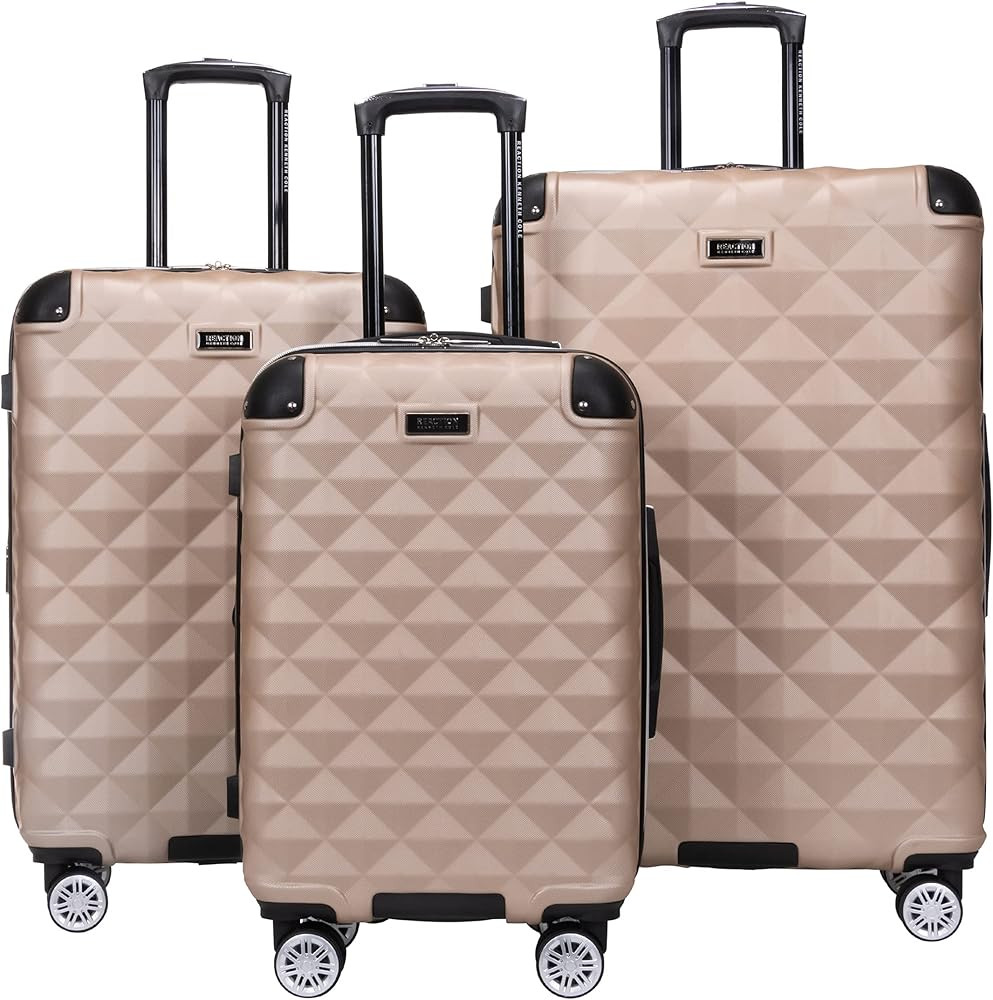 Kenneth Cole REACTION Diamond Tower Collection Lightweight Hardside Expandable 8-Wheel Spinner Tr... | Amazon (US)