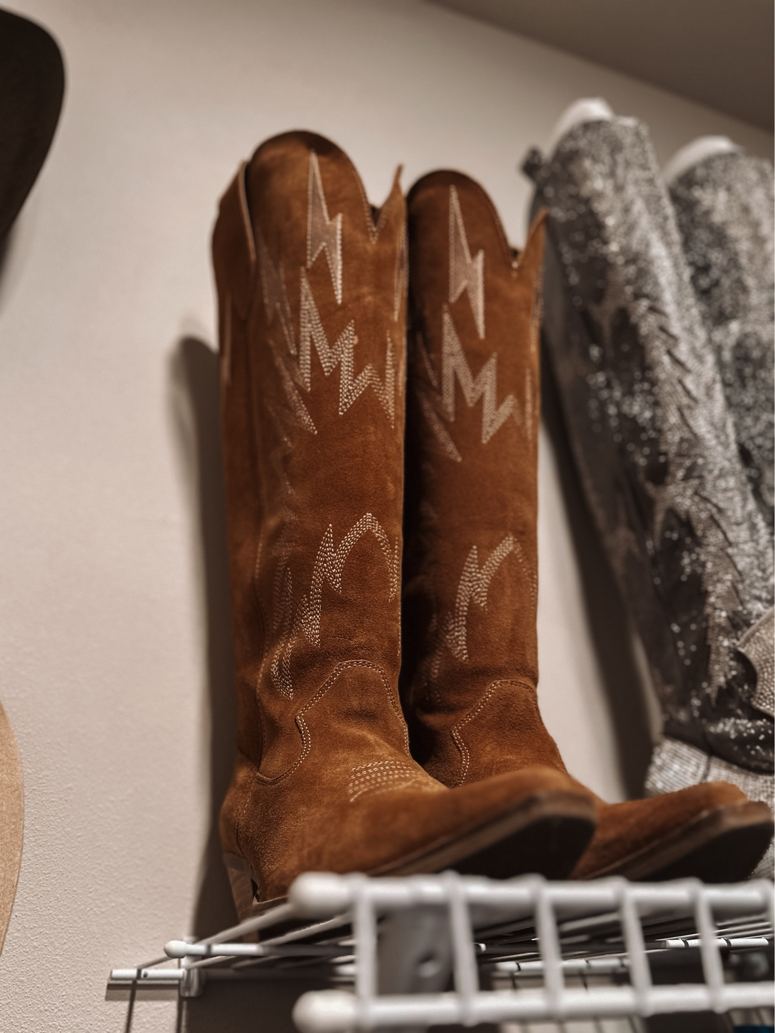 This boot comes in SO MANY colors! It’s one of my more comfortable boots I own. They are rubber bottom, so they’re not great to dance in, but a perfect style piece to add to any outfit 

#LTKshoecrush #LTKU
