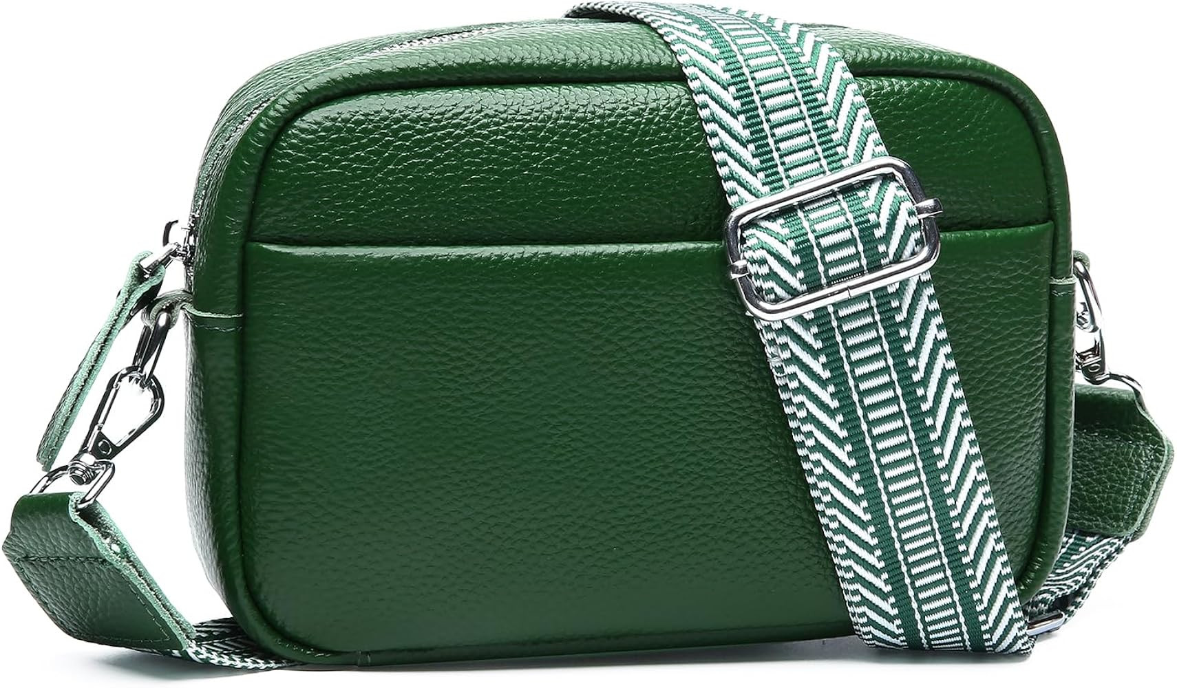 Small Crossbody Bags for Women Genuine Leather, Guitar Strap Shoulder Handbag Purse Camera Bag wi... | Amazon (US)